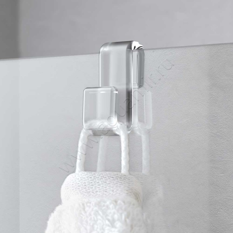 Маятниковая душевая дверь для боковой стенки/боковой двери Kermi Liga LIPTD080181AK в интерьере