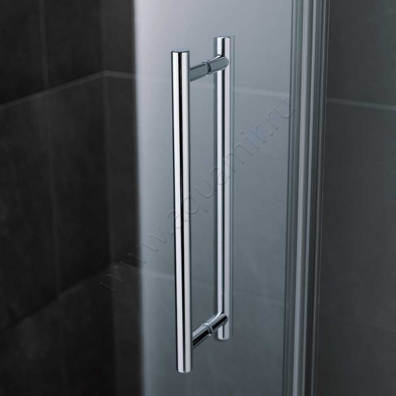 Маятниковая душевая дверь для боковой стенки Kermi Pasa XP PX1GL15320VPK в интерьере