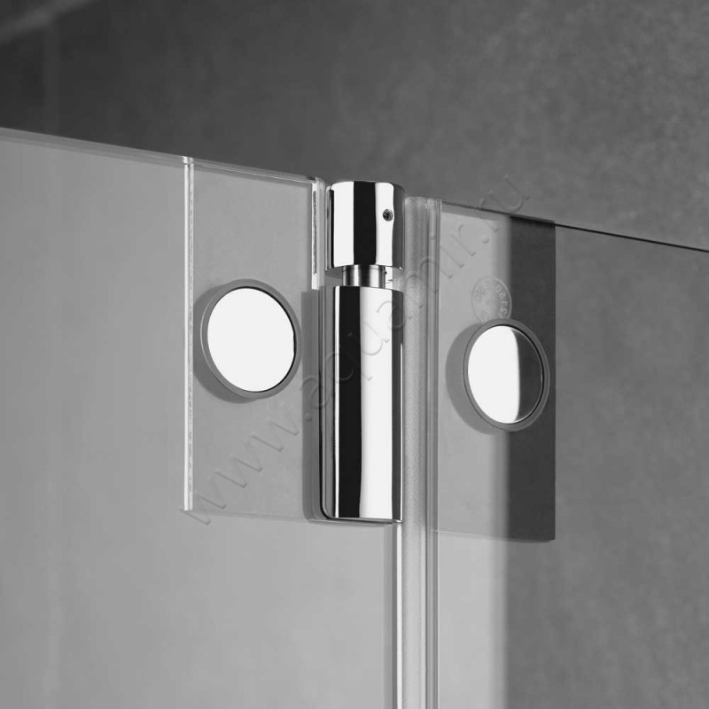 Маятниковая душевая дверь для боковой стенки/боковой двери Kermi Pasa XP PXPTF14020VPK в интерьере