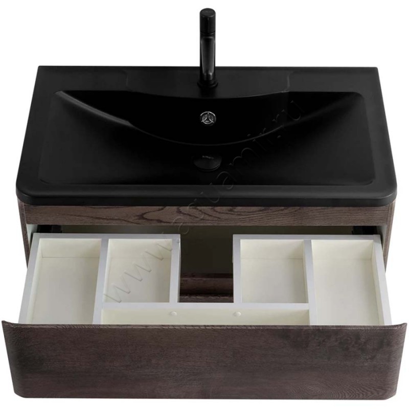 Тумба под раковину BelBagno Albano ALBANO8002CSORNG в интерьере