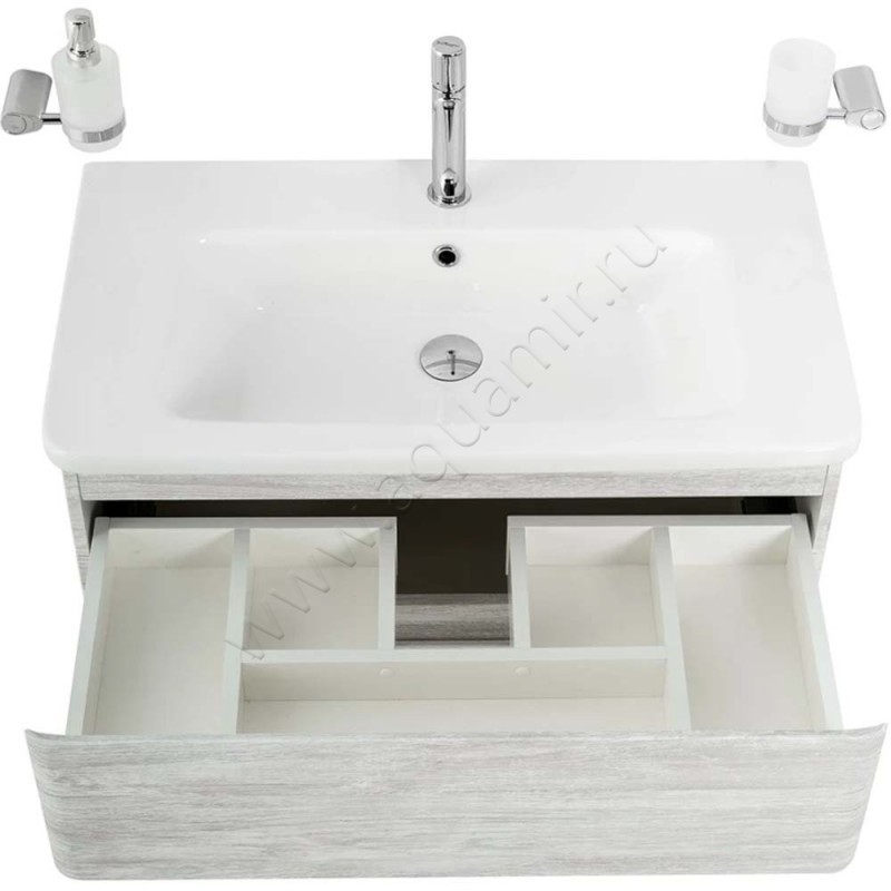 Тумба под раковину BelBagno Albano ALBANOCER8002CSORVB в интерьере