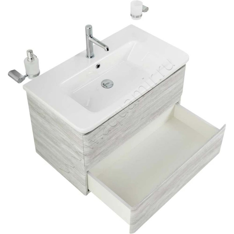 Тумба под раковину BelBagno Albano ALBANOCER8002CSORVB в интерьере