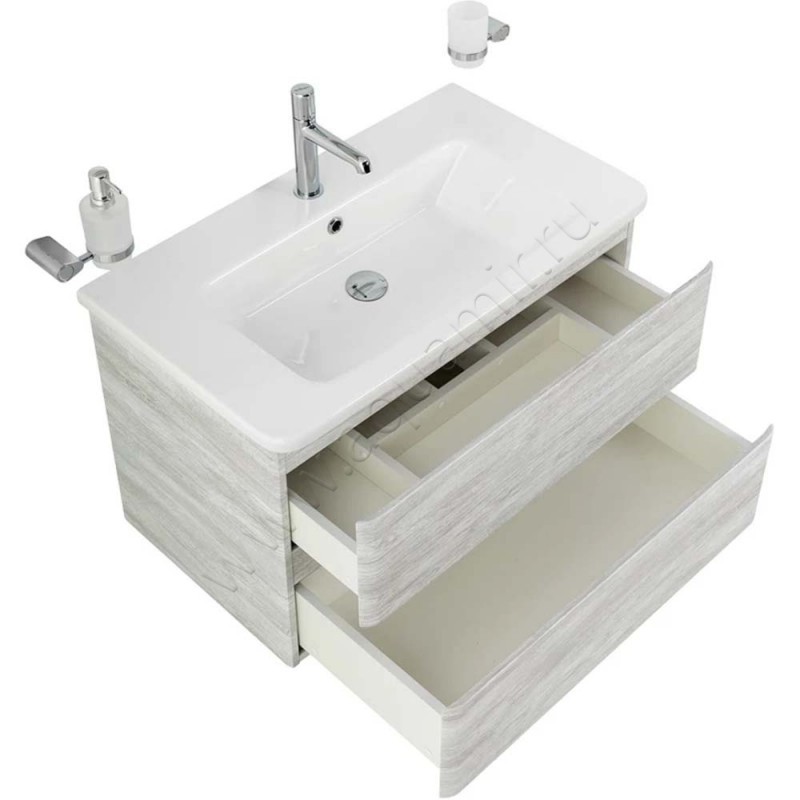 Тумба под раковину BelBagno Albano ALBANOCER8002CSORVB в интерьере