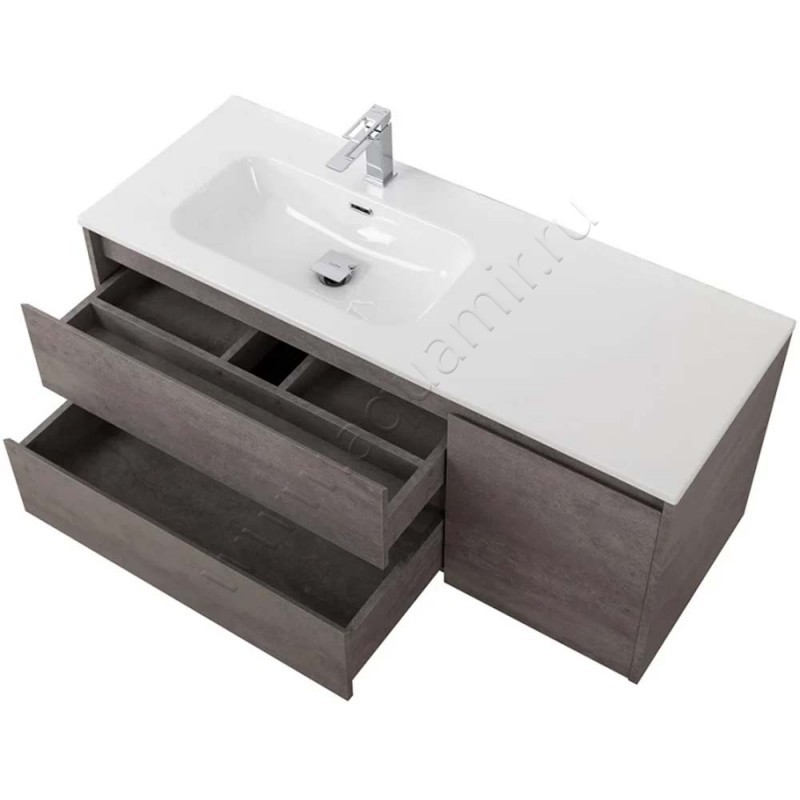 Тумба под раковину BelBagno Kraft KRAFT10002C1ASOCGL в интерьере