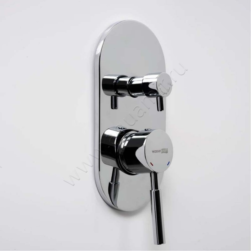 Смеситель Wasserkraft Main хром 4141 в интерьере