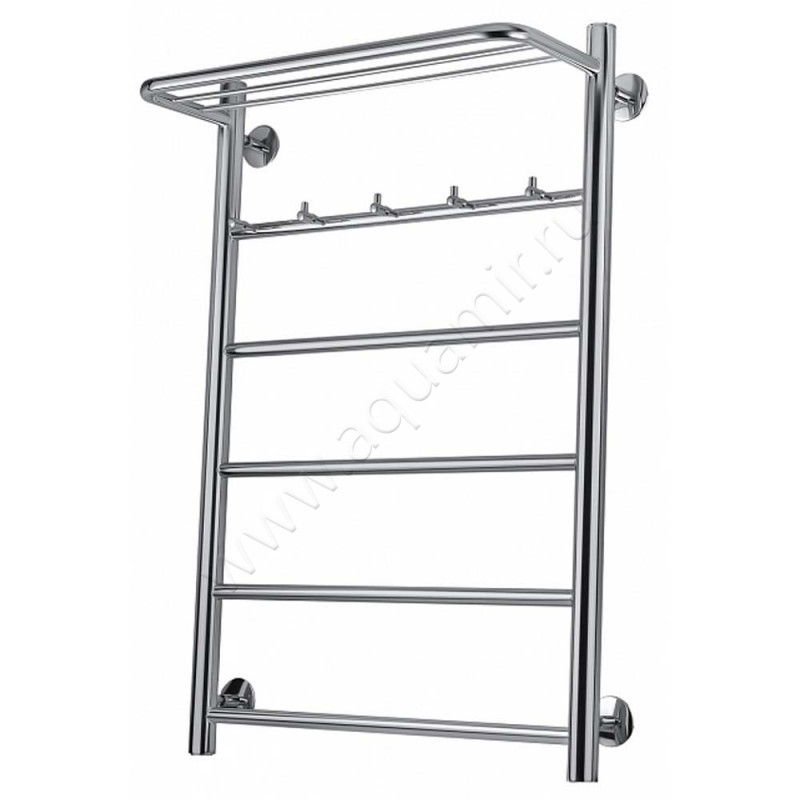 Полотенцесушитель электрический Secado Триада 1 80x40, хром, L 4603777448875 в интерьере