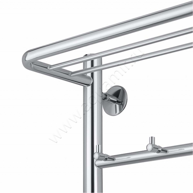 Полотенцесушитель электрический Secado Триада 1 80x40, хром, R 4603777448882 в интерьере