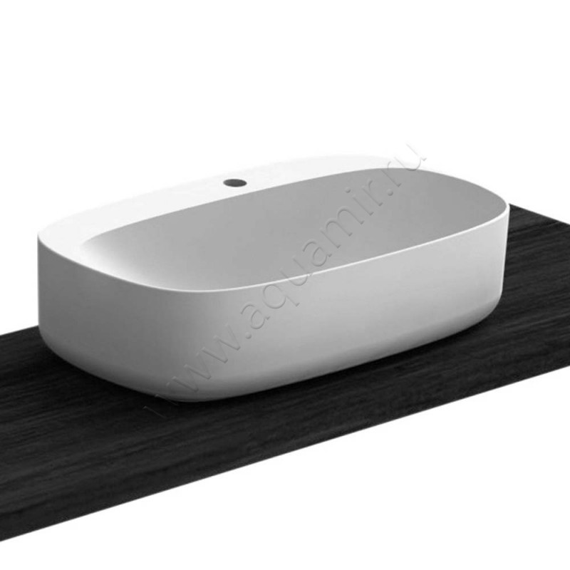 Раковина-чаша накладная с отверстием под смеситель Scarabeo Moon 70 см 550535 в интерьере