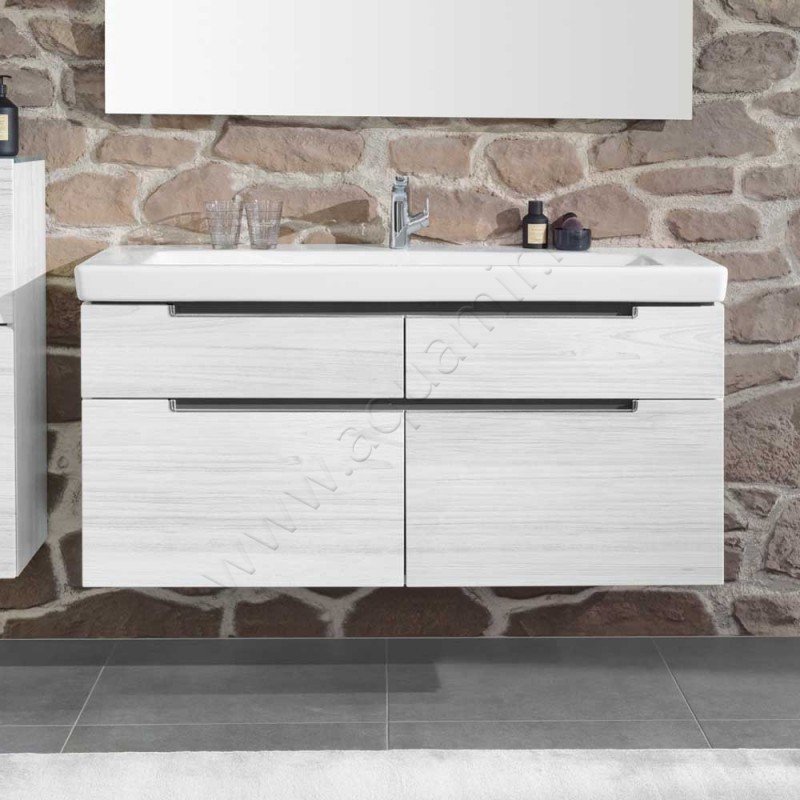 Тумба для раковины Villeroy & Boch Subway 2.0 A91610MS в интерьере