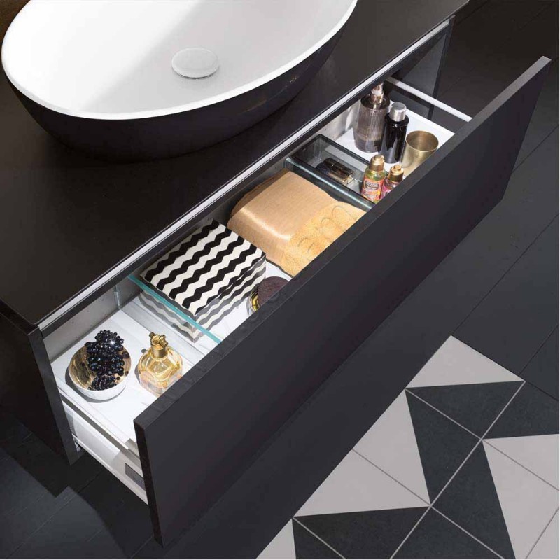 Тумба для раковины Villeroy & Boch Legato B57100FP в интерьере