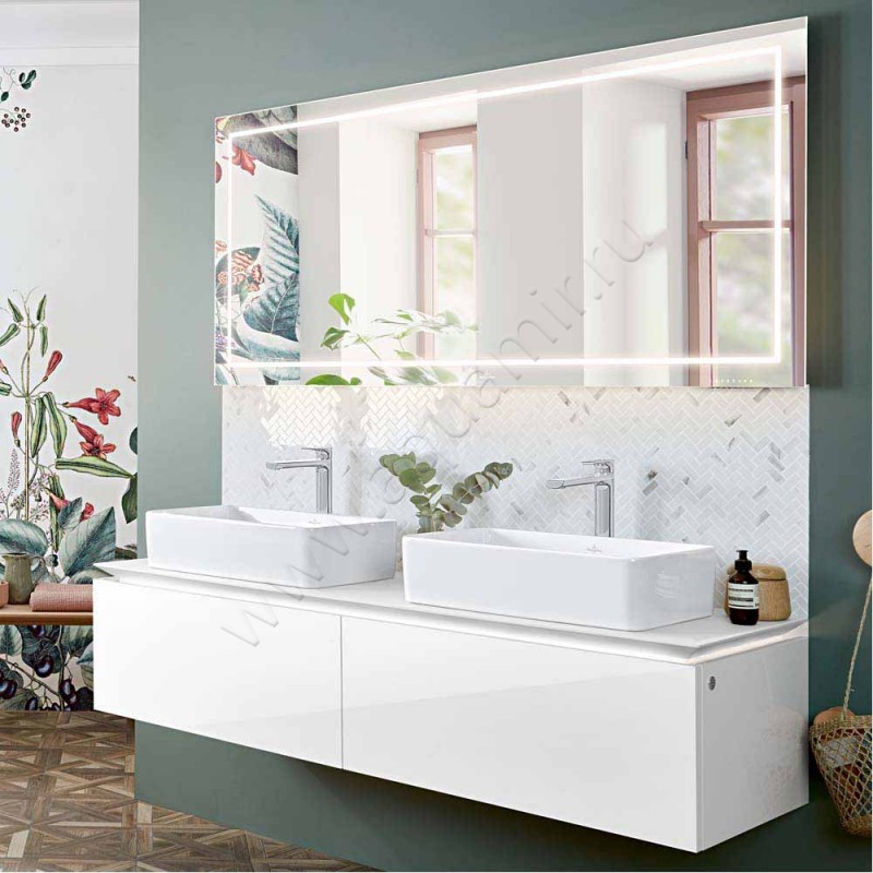 Тумба под раковину Villeroy & Boch Legato B599L0DH в интерьере