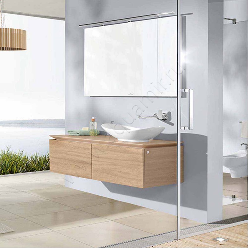 Тумба для раковины Villeroy & Boch Legato B598L0MS в интерьере