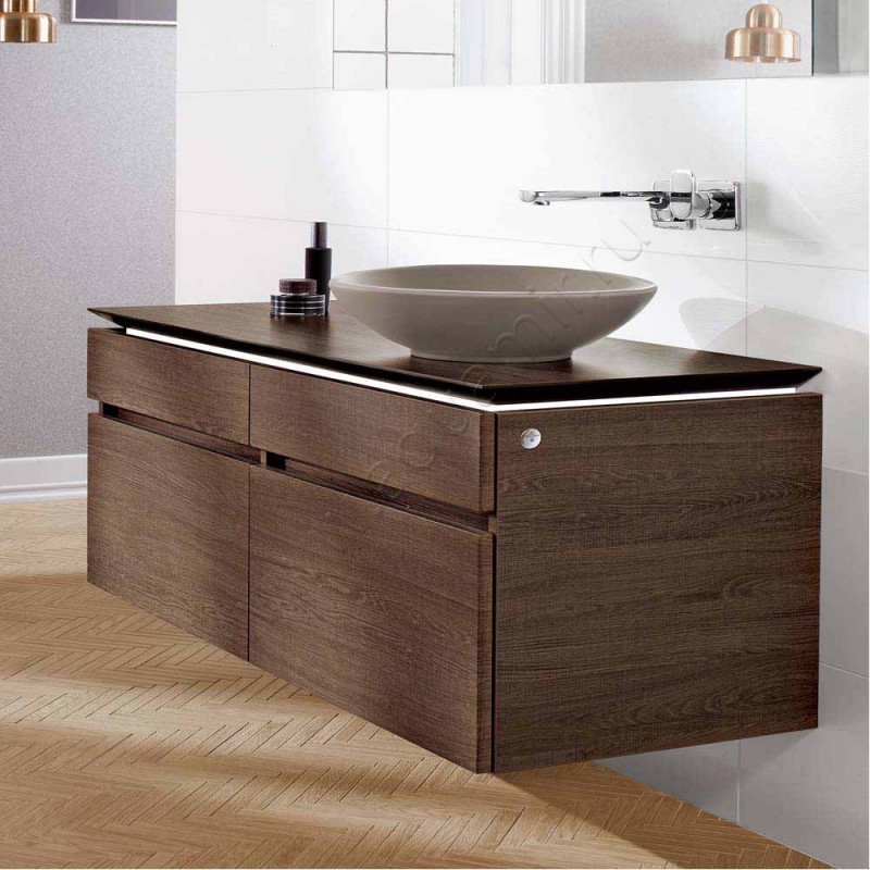Тумба под раковину Villeroy & Boch Legato B580L0VJ в интерьере