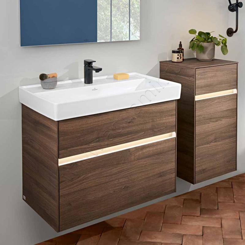 Тумба Villeroy & Boch Collaro C010L0FP в интерьере