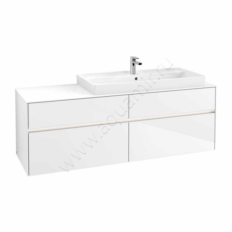 Тумба для раковины Villeroy & Boch Collaro C030L0DH в интерьере