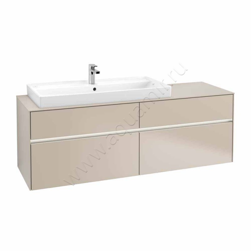 Тумба под раковину Villeroy & Boch Collaro C029L0VK в интерьере