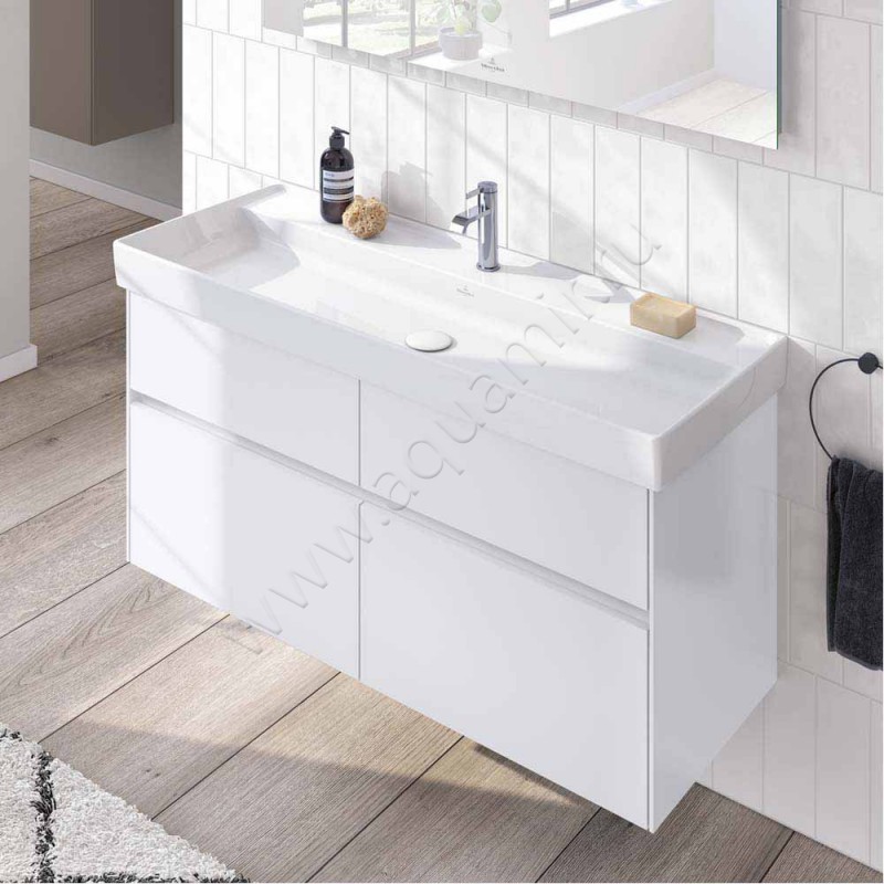Тумба под раковину Villeroy & Boch Collaro C01200MS в интерьере