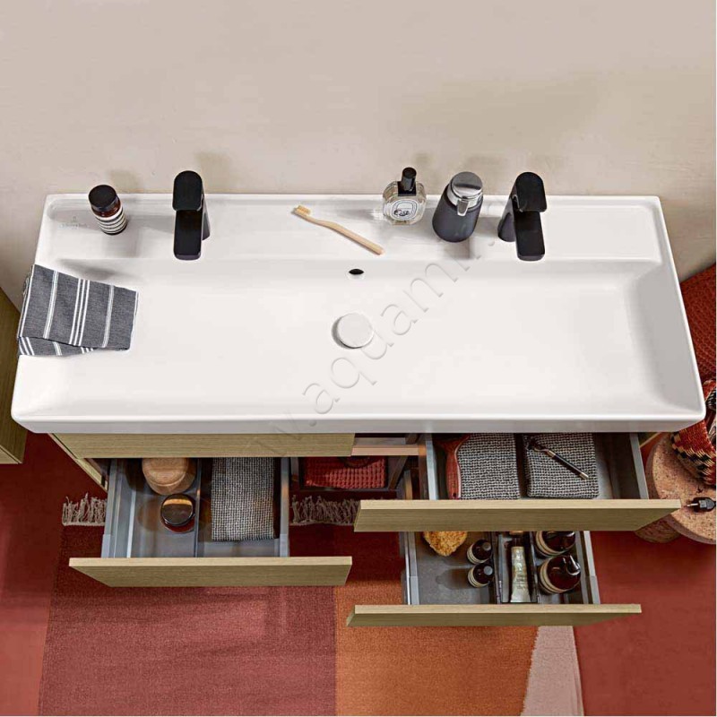 Тумба под раковину Villeroy & Boch Collaro C01200MS в интерьере