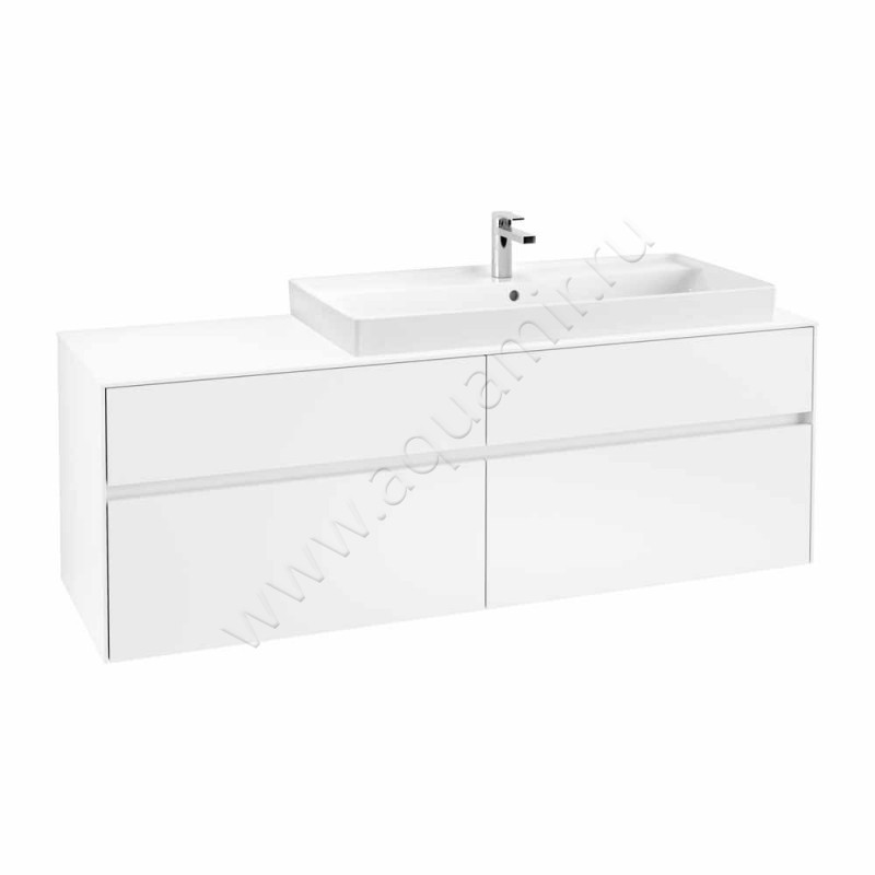 Тумба для раковины Villeroy & Boch Collaro C03000MS в интерьере