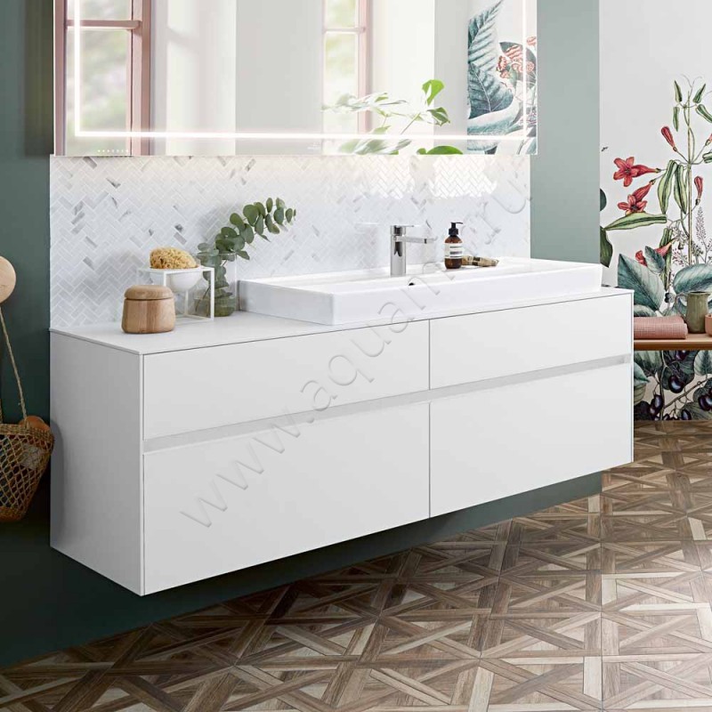 Тумба Villeroy & Boch Collaro C03000E8 в интерьере