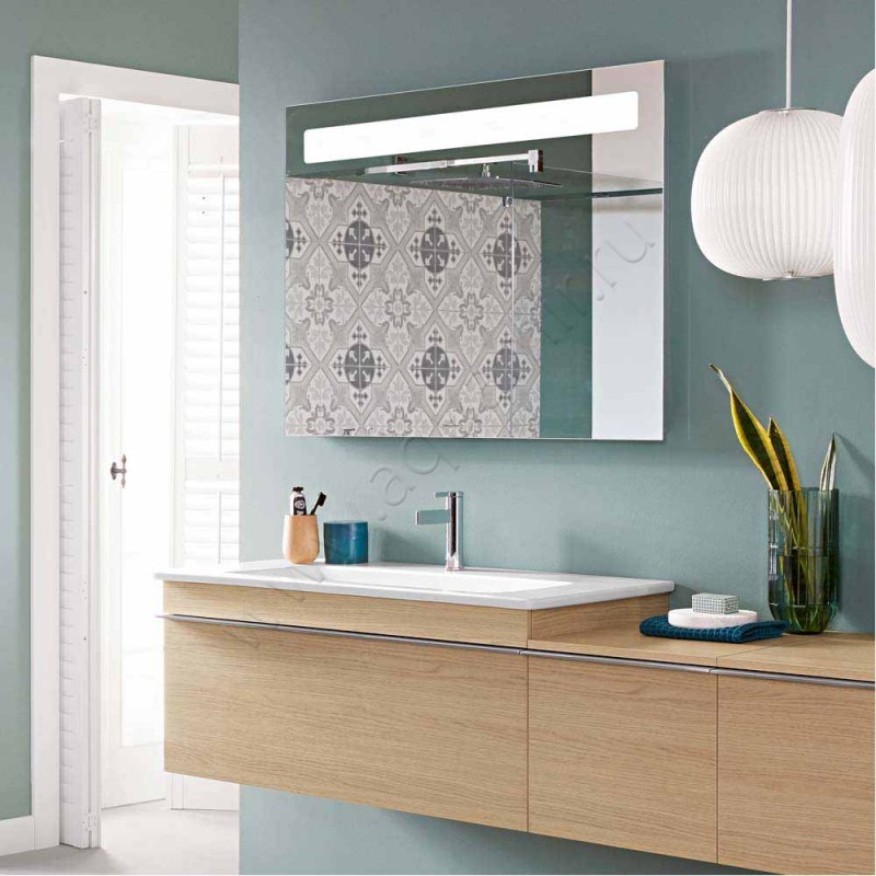 Тумба для раковины Villeroy & Boch Venticello A93501VH в интерьере