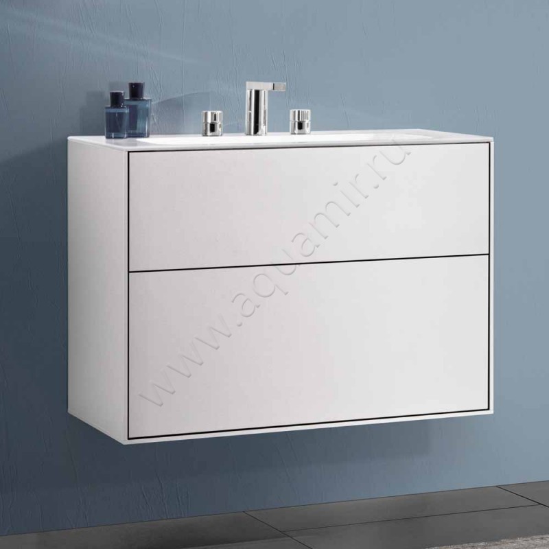 Тумба под раковину Villeroy & Boch Finion G01000PC в интерьере