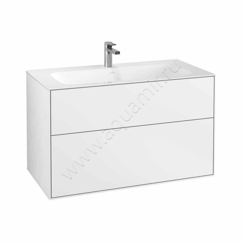 Тумба под раковину Villeroy & Boch Finion G02000MT в интерьере