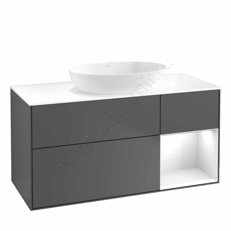 Тумба под раковину Villeroy & Boch Finion FA71GFGK в интерьере