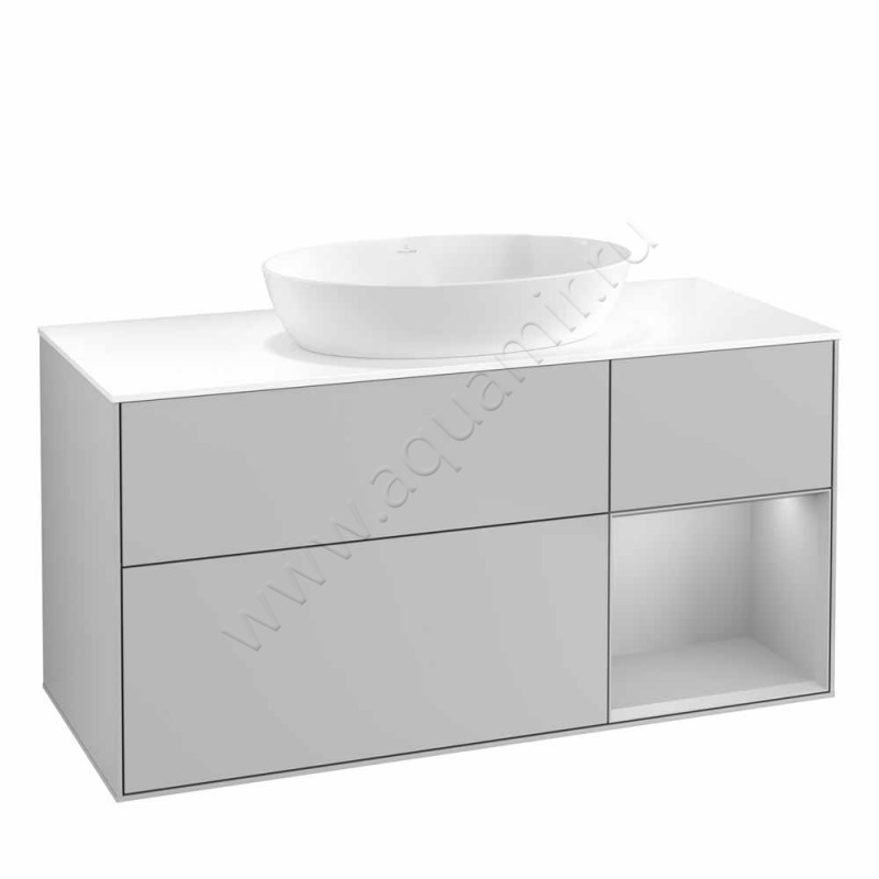 Тумба для раковины Villeroy & Boch Finion FA71GJGJ в интерьере