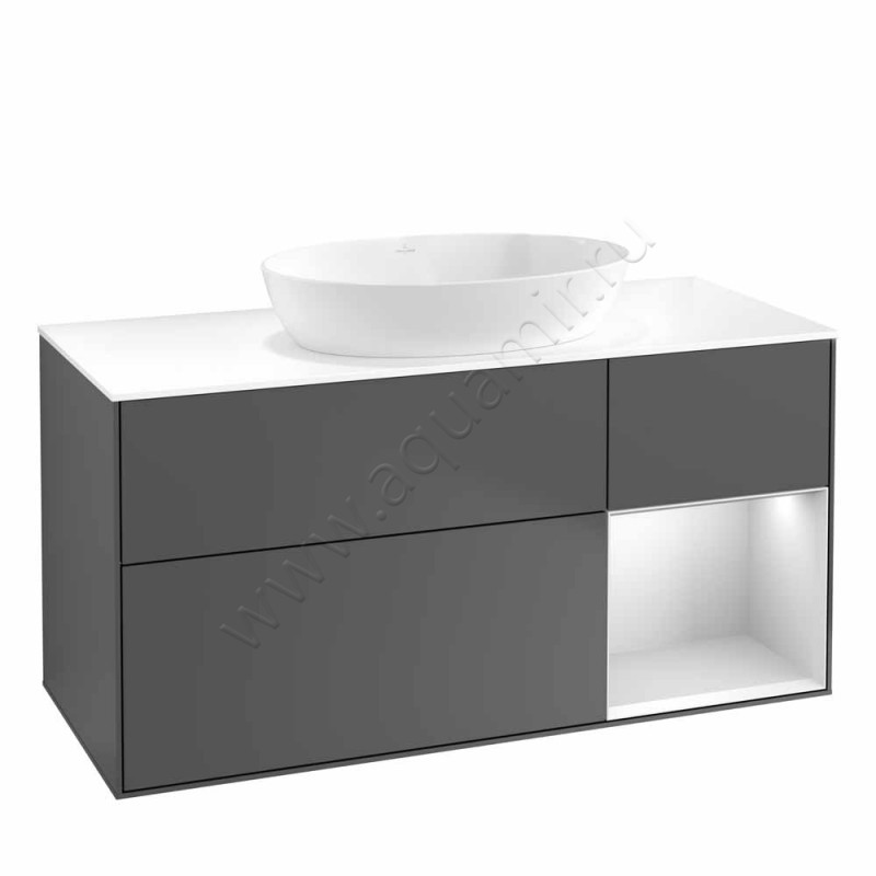 Тумба Villeroy & Boch Finion FA71MTGK в интерьере