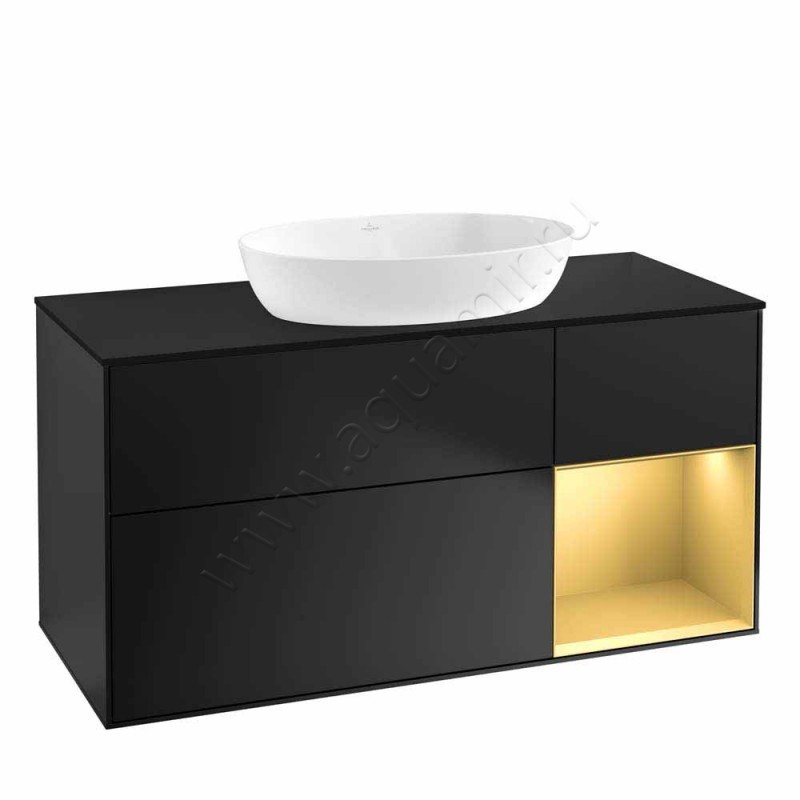 Тумба для раковины Villeroy & Boch Finion GA72HFPD в интерьере