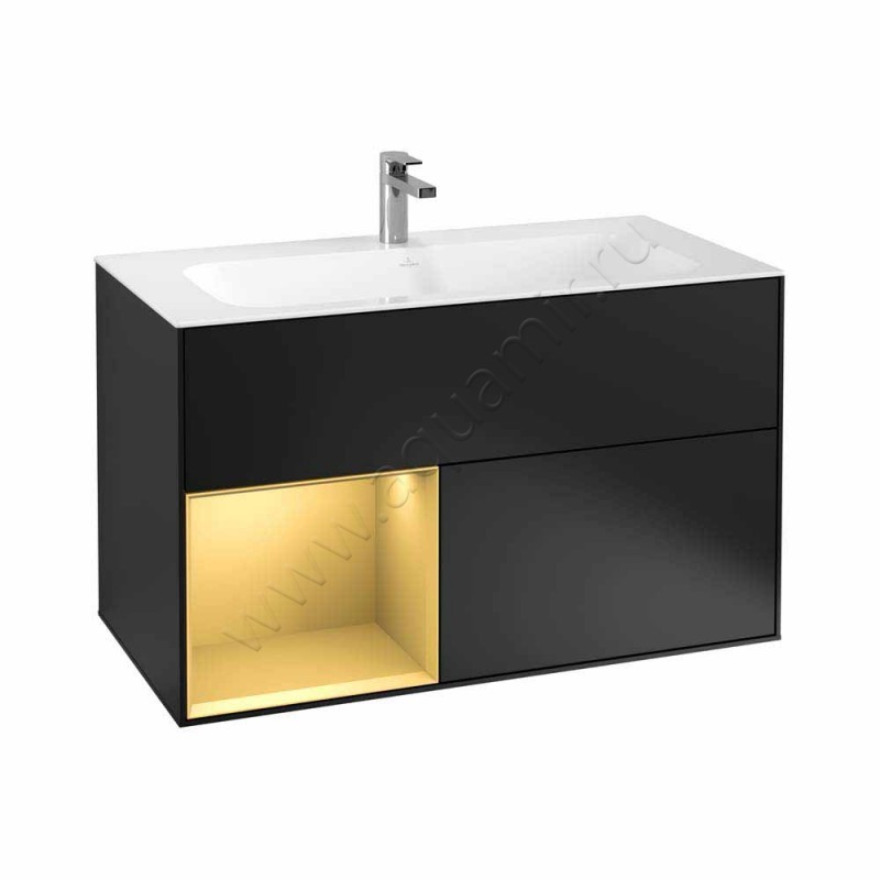 Тумба под раковину Villeroy & Boch Finion F030HFPD в интерьере