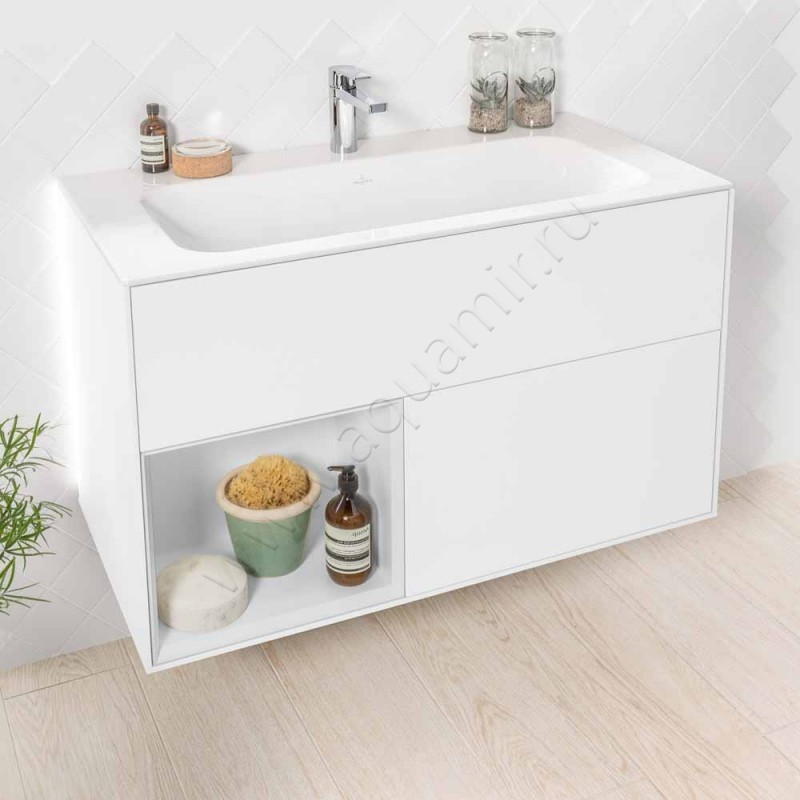 Тумба Villeroy & Boch Finion G030GNGN в интерьере