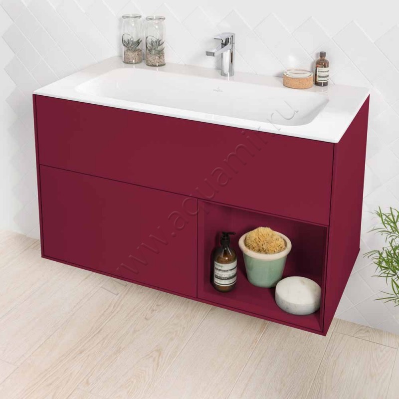 Тумба Villeroy & Boch Finion F040HBHB в интерьере