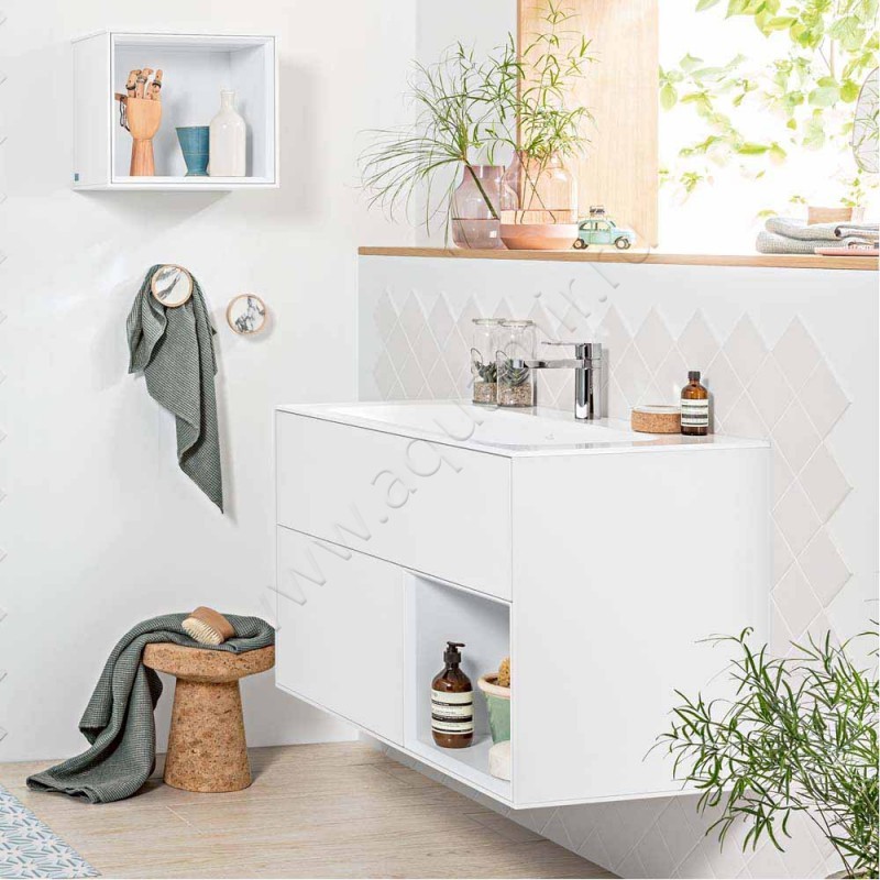 Тумба Villeroy & Boch Finion F040HBHB в интерьере