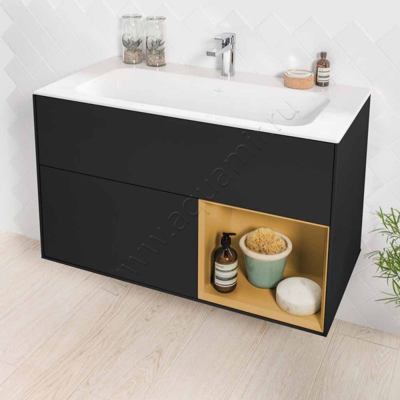 Тумба под раковину Villeroy & Boch Finion F040HFPD в интерьере