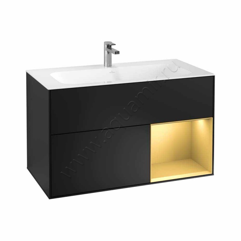 Тумба под раковину Villeroy & Boch Finion F040HFPD в интерьере