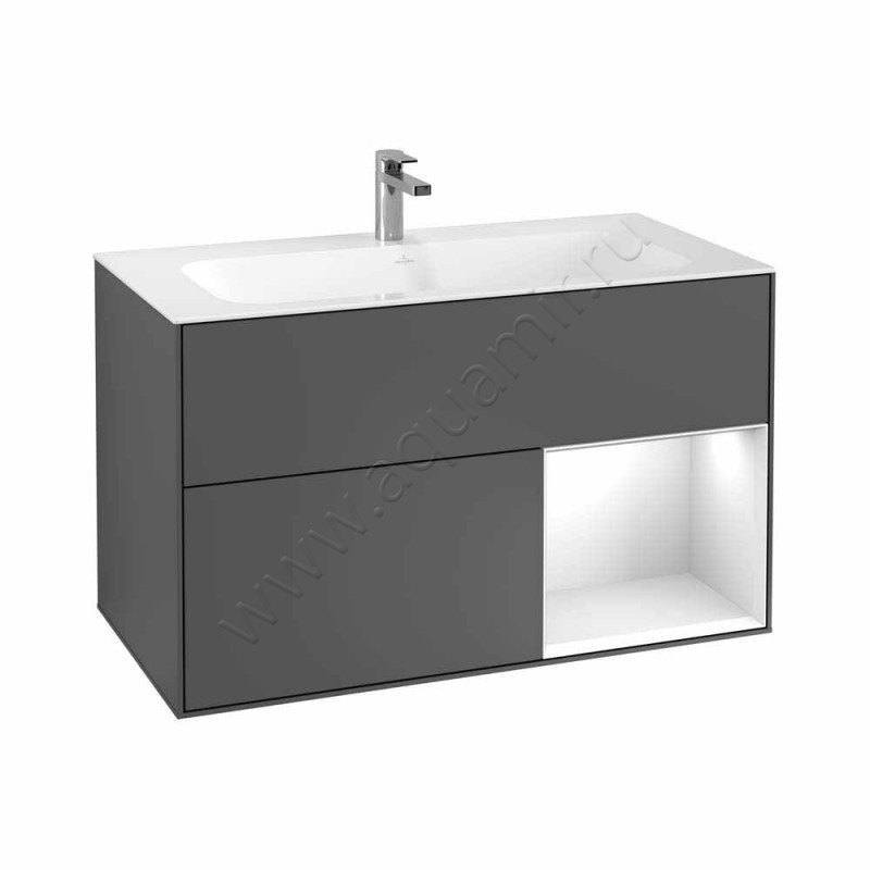 Тумба под раковину Villeroy & Boch Finion G040MTGK в интерьере