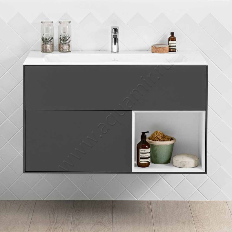 Тумба Villeroy & Boch Finion G040GFGK в интерьере