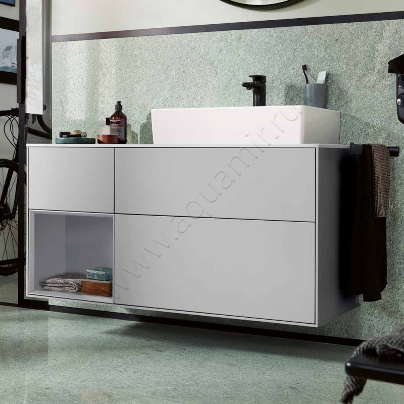Тумба для раковины Villeroy & Boch Finion F141GJGJ в интерьере