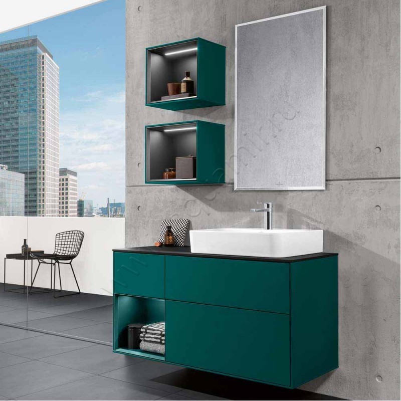 Тумба под раковину Villeroy & Boch Finion F141HFGF в интерьере
