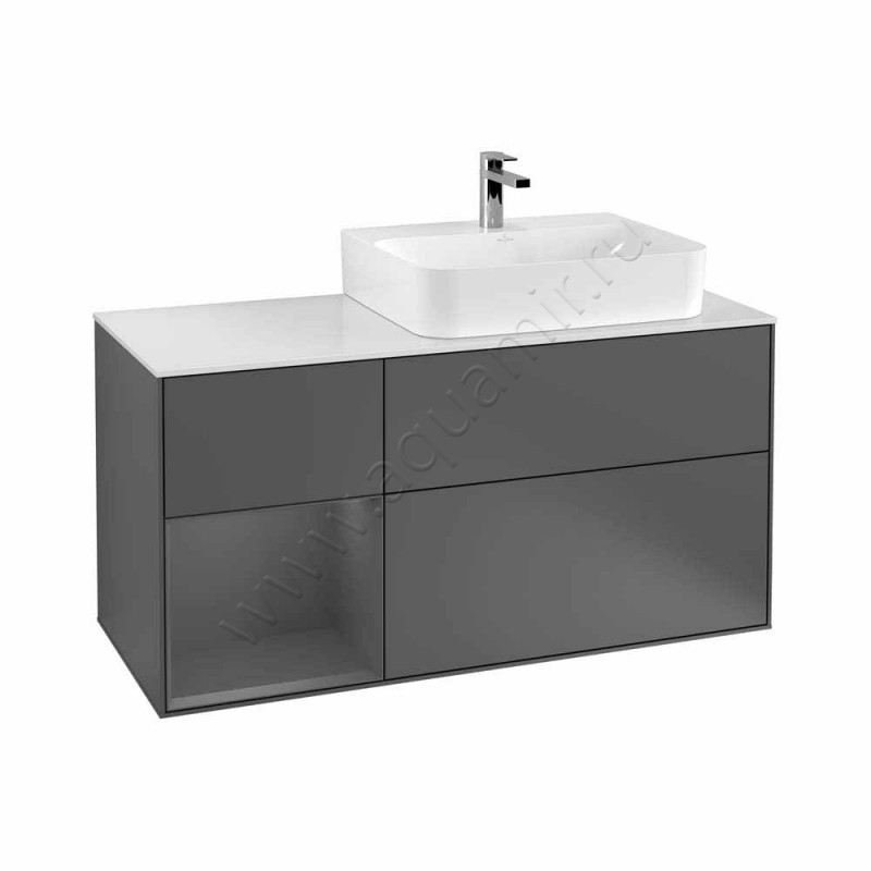 Тумба под раковину Villeroy & Boch Finion G141GKGK в интерьере