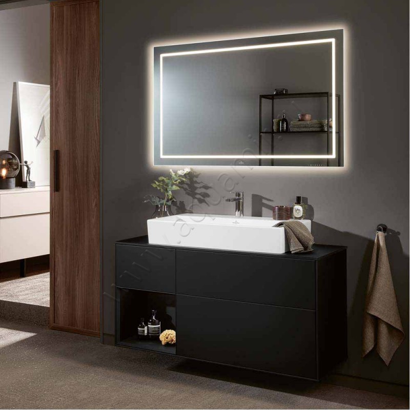 Тумба для раковины Villeroy & Boch Finion F161MTMT в интерьере