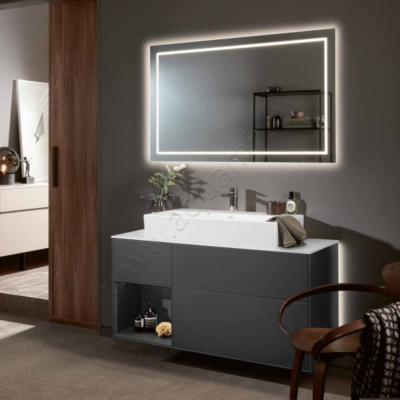 Тумба под раковину Villeroy & Boch Finion G161GKGK в интерьере