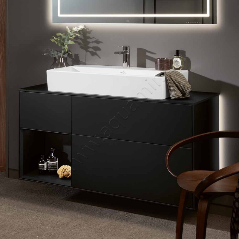 Тумба для раковины Villeroy & Boch Finion G161GFGK в интерьере