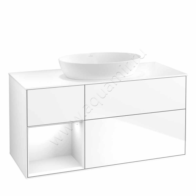 Тумба под раковину Villeroy & Boch Finion GA61GFGF в интерьере