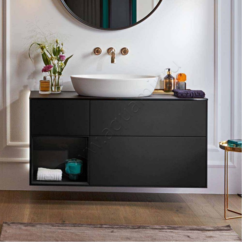 Тумба для раковины Villeroy & Boch Finion GA61GFGK в интерьере