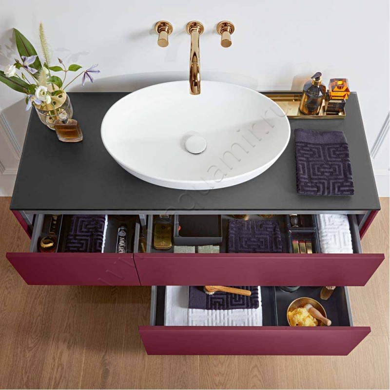 Тумба для раковины Villeroy & Boch Finion GA62HBHB в интерьере