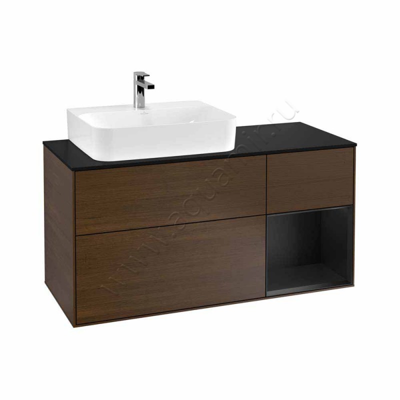 Тумба для раковины Villeroy & Boch Finion G152PDGN в интерьере