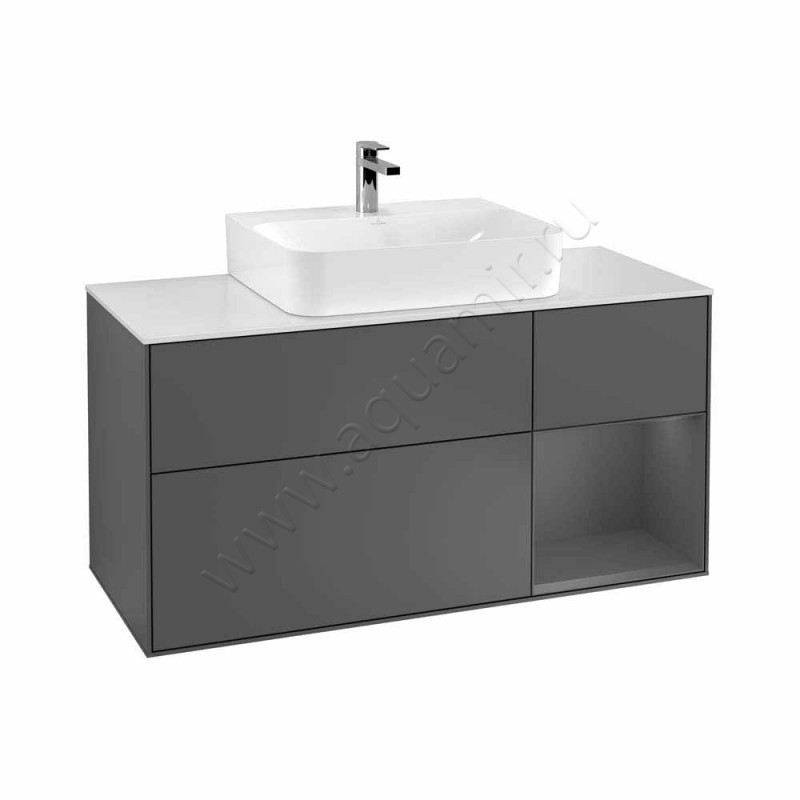 Тумба под раковину Villeroy & Boch Finion F171GKGK в интерьере